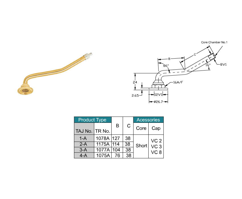 Screw on Repair Valves